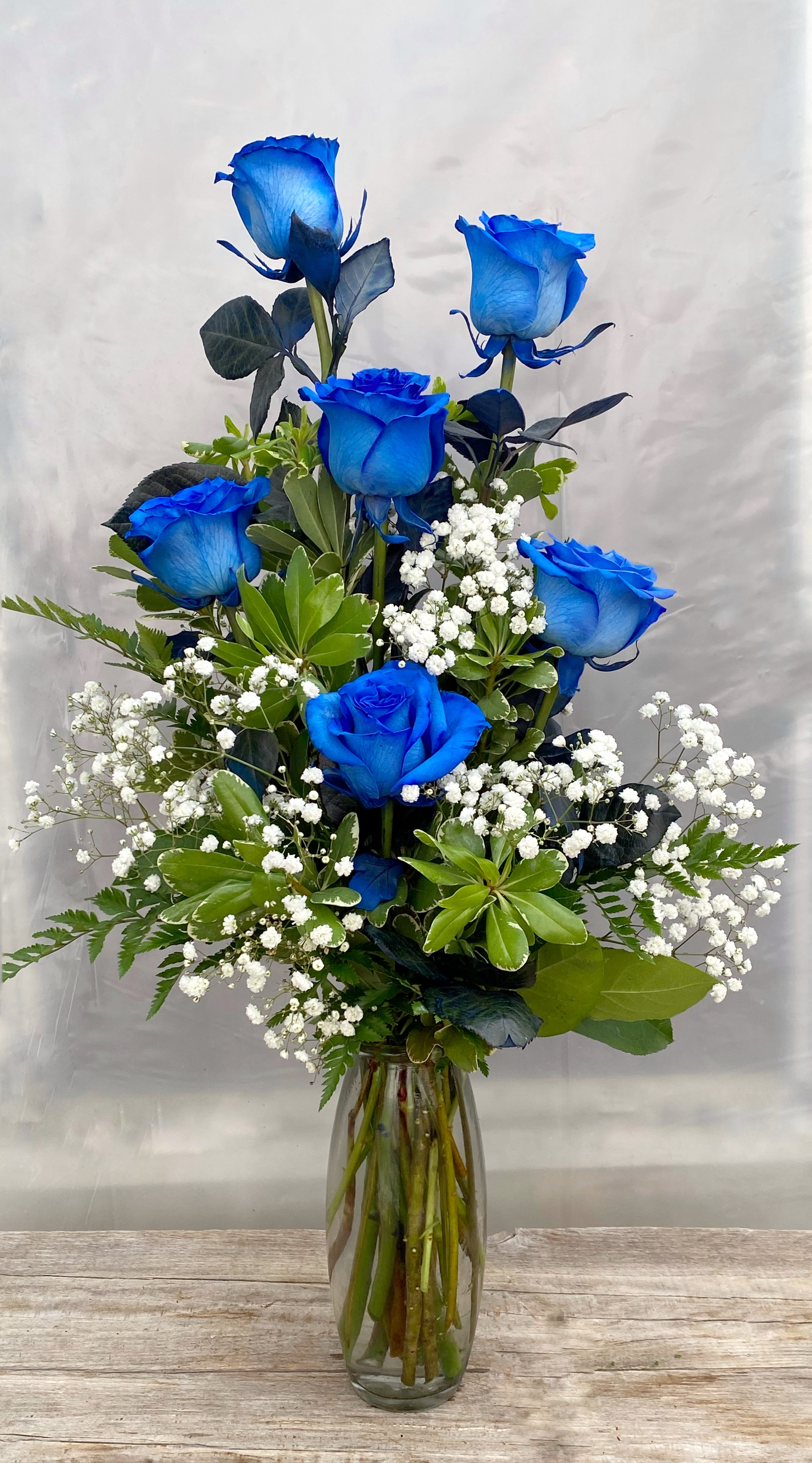 Home - Blue Rose Bouquet - Same Day Delivery in Greater Metro Atlanta -  Hall's Flower Shop - Same Day Flower Delivery » Hall's Flower Shop, image size:1738x3131