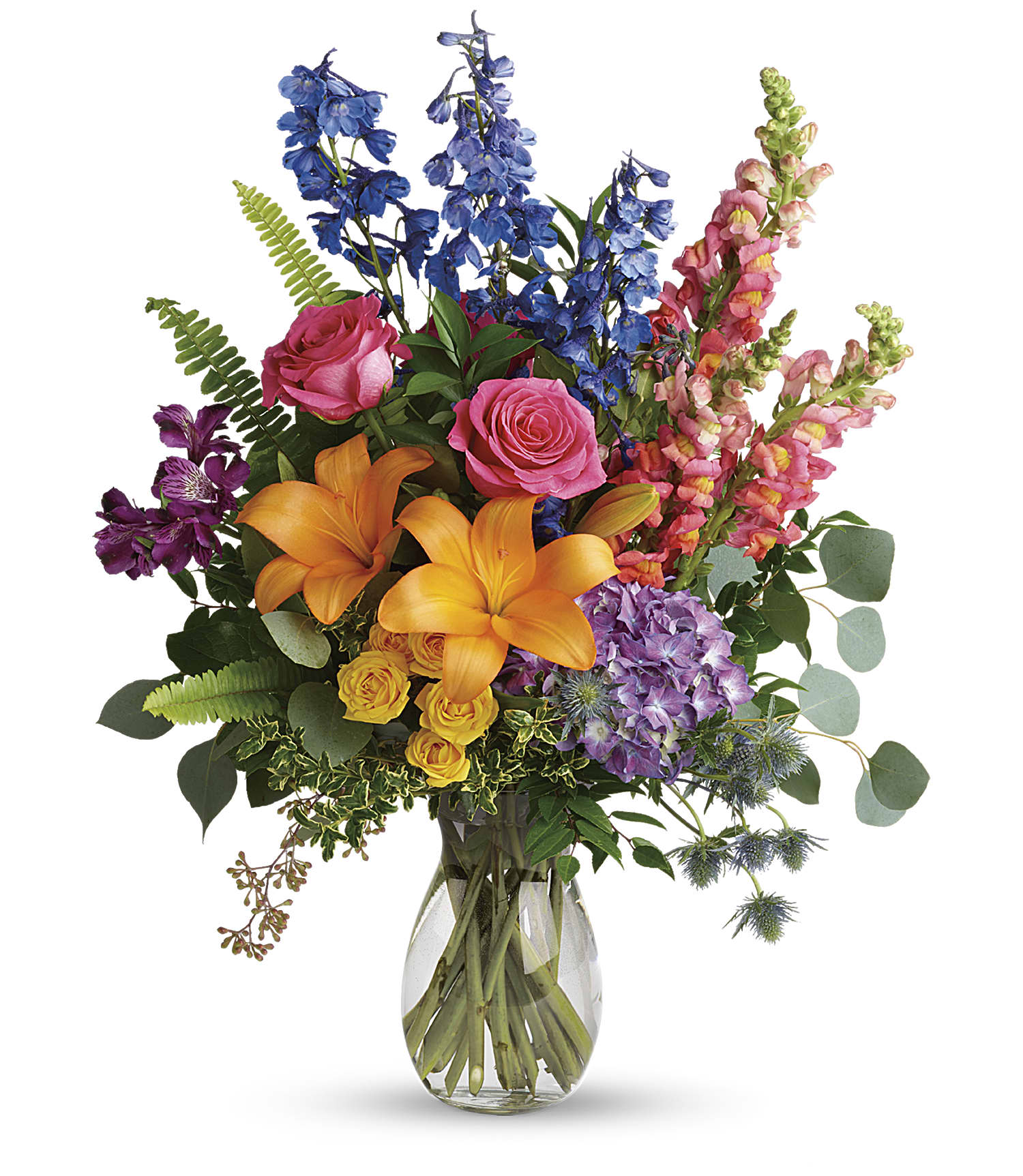 mixed color flower bouquet 